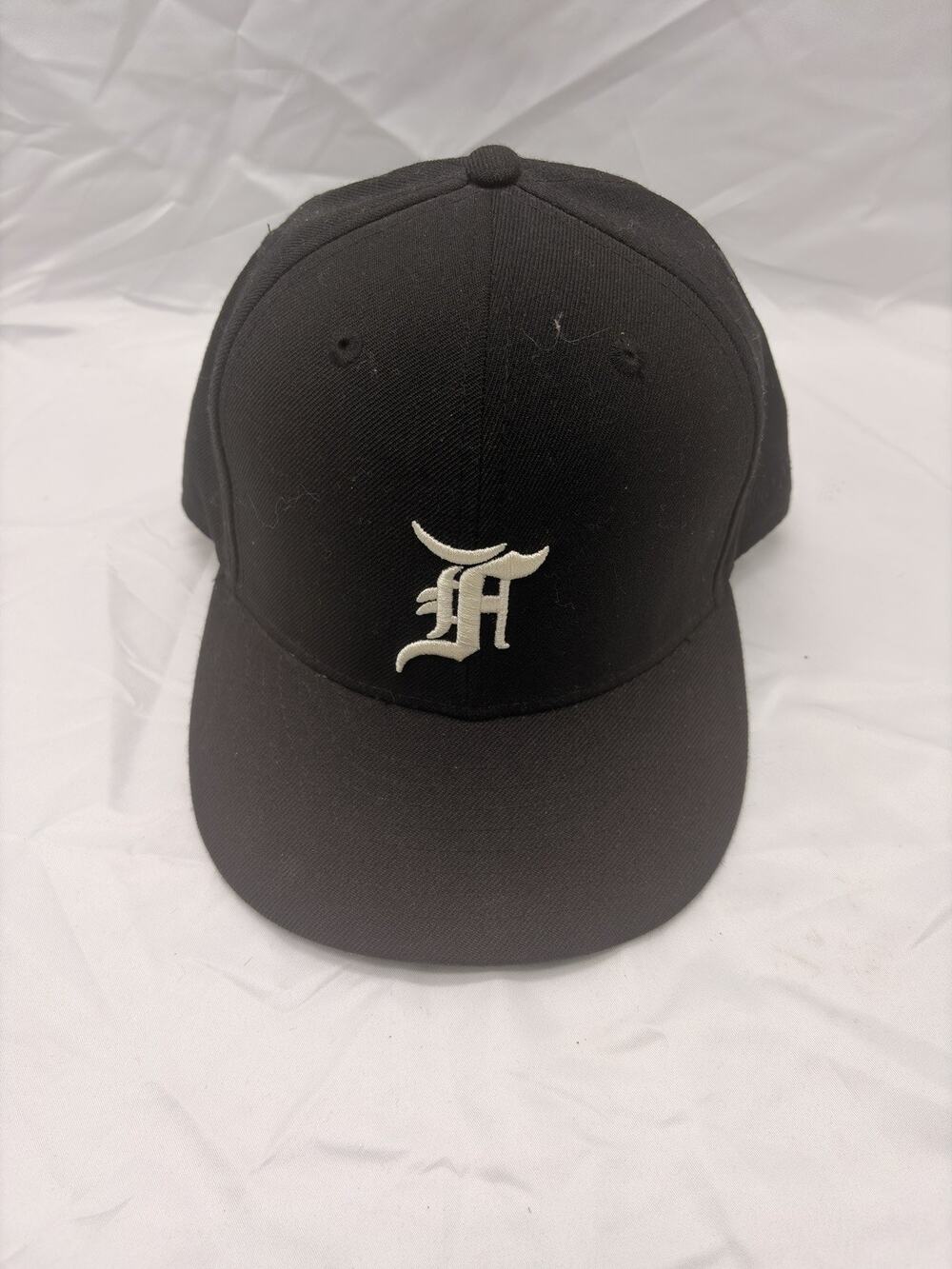 Fear of God Essentials New Era Hat Fitted 7 3/8 Black Cap